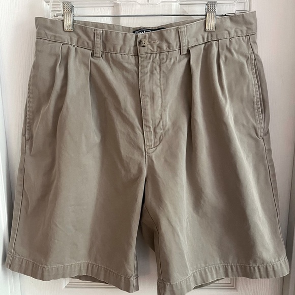 Polo Ralph Lauren Other - Polo Ralph Lauren Tyler Shorts Pleated Size 33 Vintage